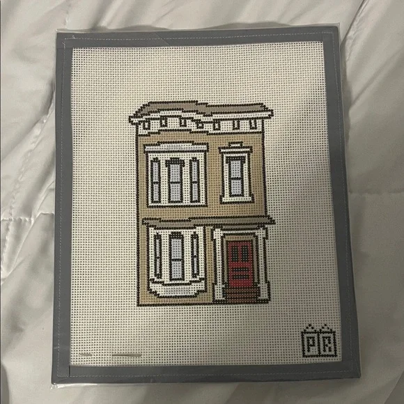 Full House Needlepoint Canvas - Picture 1 of 3